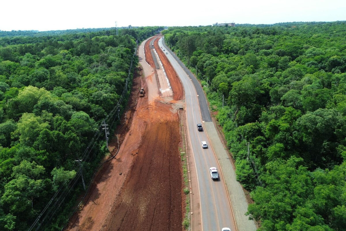 Duplicação da Rodovia das Cataratas chega a 42,4% com serviços em todo o trecho 4 br 469 duplicacao 11
