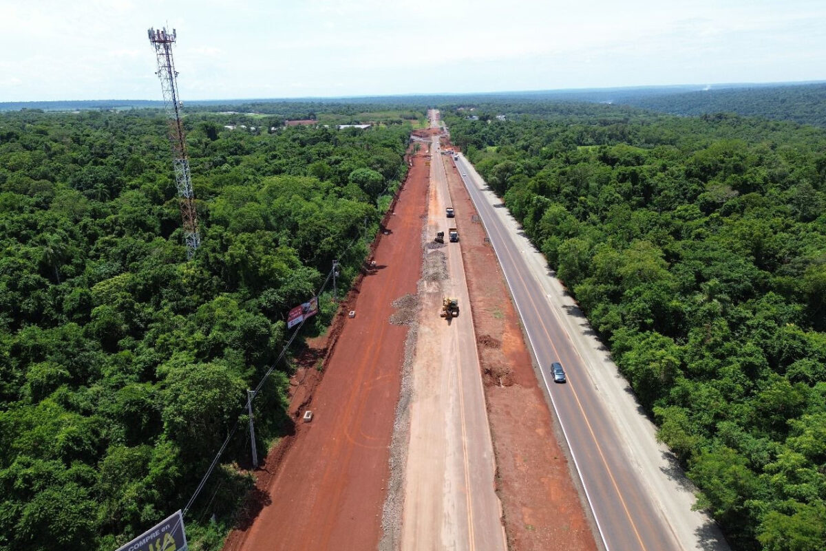 Duplicação da Rodovia das Cataratas chega a 42,4% com serviços em todo o trecho 3 br 469 duplicacao 12