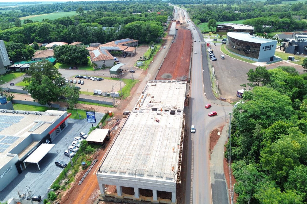 Duplicação da Rodovia das Cataratas chega a 42,4% com serviços em todo o trecho 13 br 469 duplicacao 3