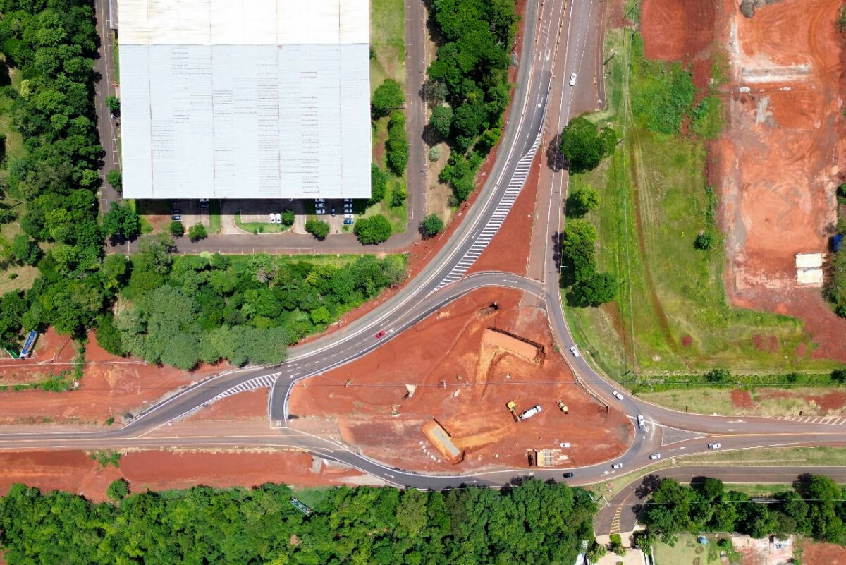 Duplicação da Rodovia das Cataratas chega a 42,4% com serviços em todo o trecho 10 br 469 duplicacao 7