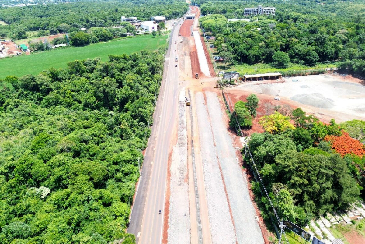 Duplicação da Rodovia das Cataratas chega a 42,4% com serviços em todo o trecho 5 br 469 duplicacao 9