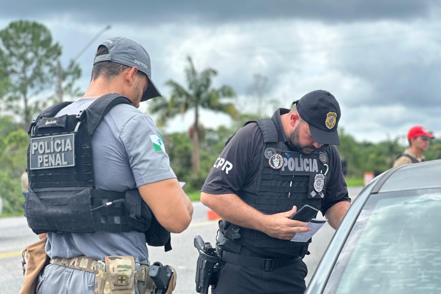 Forças de segurança fazem operação integrada nas rodovias de acesso ao Litoral