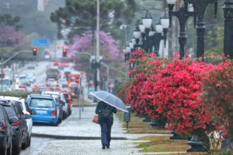 Chuva em Curitiba