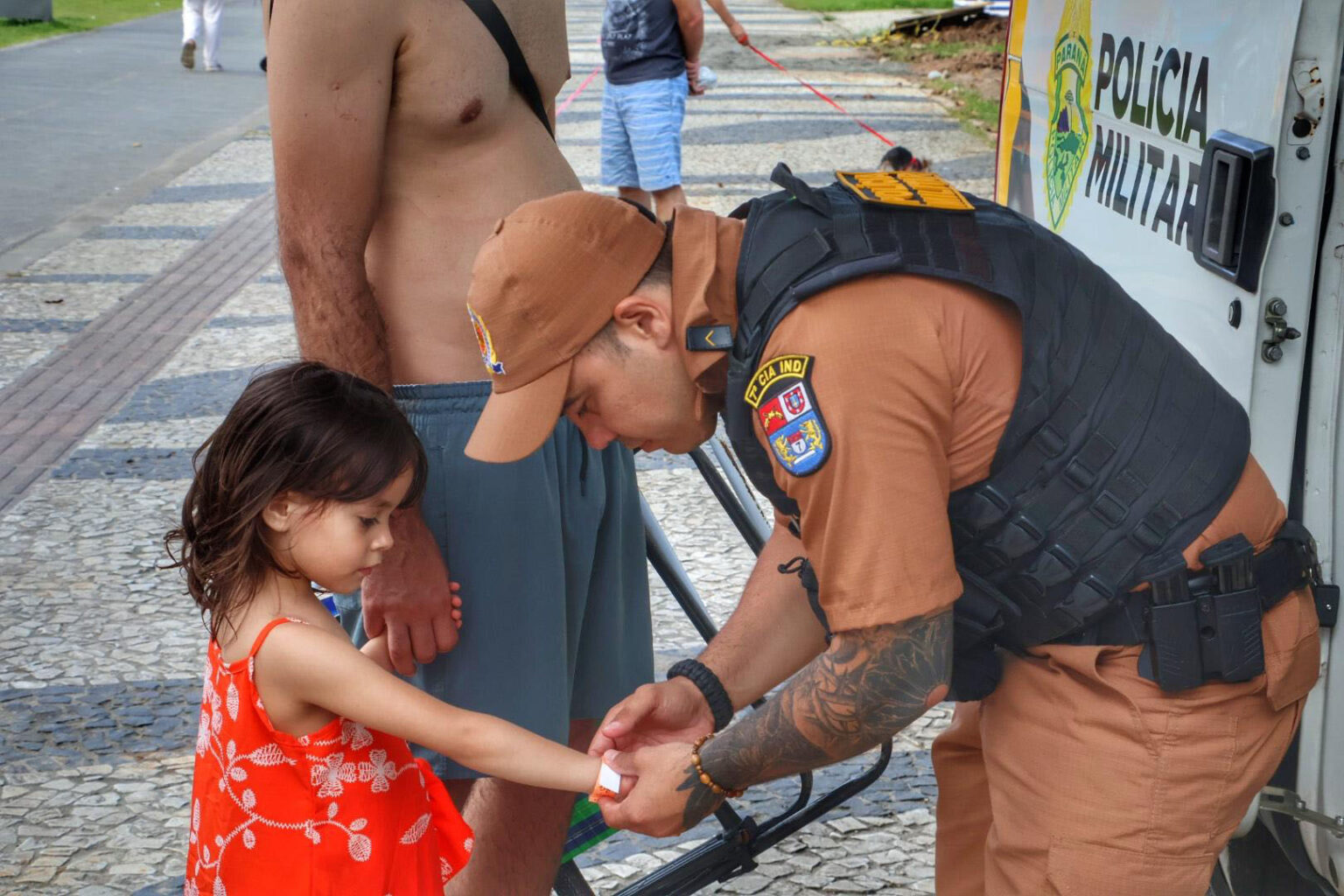 Forças de segurança distribuirão pulseiras de identificação nos shows do Verão Maior Paraná