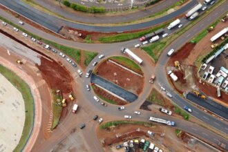 Com as mudanças, que são necessárias para execução dos serviços, os motoristas devem manter atenção redobrada no local e adotar alguns cuidados importantes (Crédito: Gabriel Bukalowski)