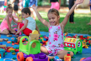 Criança brincando