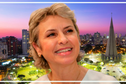 Sandra Jacovós é a 1ª mulher a assumir o cargo de prefeita na história de Maringá