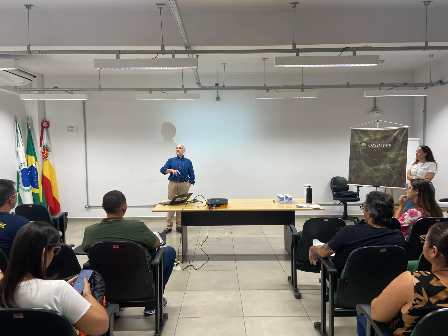 O secretário de saúde, Antonio Carlos Nardi, afirmou que o programa SUS Digital irá fortalecer a interoperabilidade de dados, favorecendo a identificação das necessidades da população (Crédito: Keila Marques/PMM)