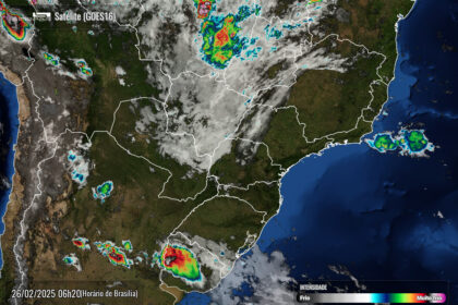 Mapa do Simepar