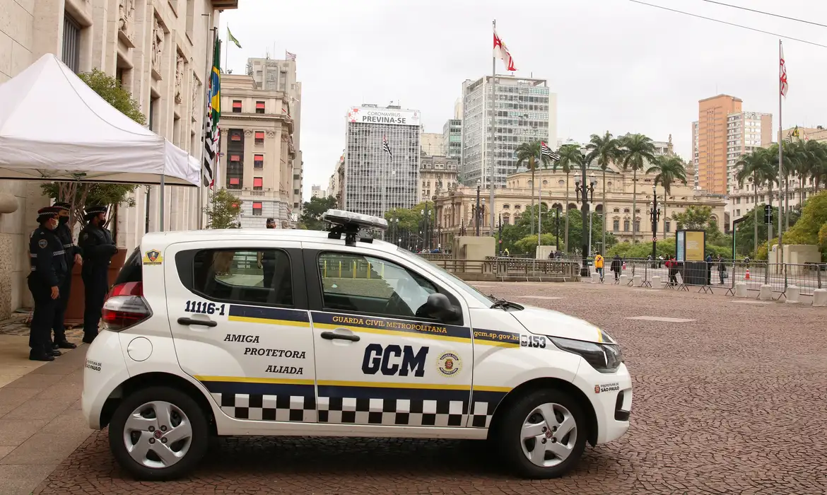 Viatura da Guarda Civil Municipal de São Paulo, agora Polícia Municipal