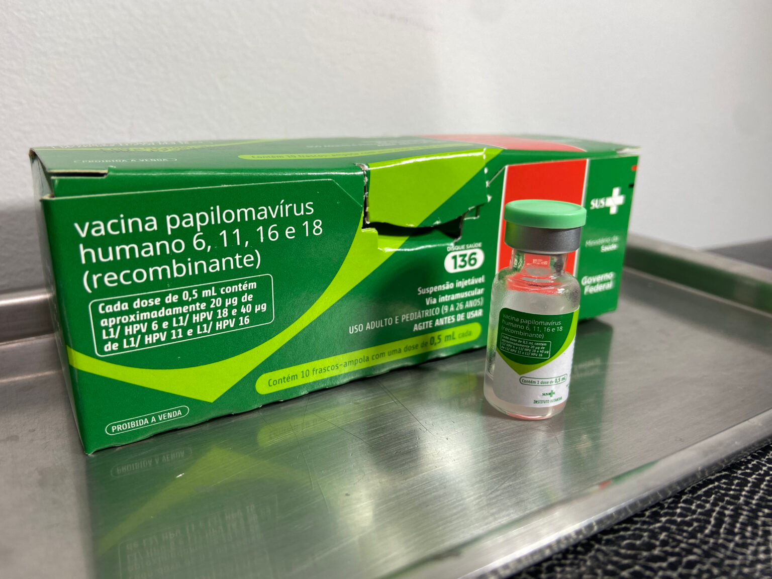 campanha de vacinação contra HPV