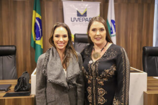 Deputada Maria Victoria (PP) participa da posse da nova diretoria da Uvepar