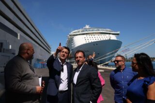 Governador Ratinho anuncia projeto para construir terminal de cruzeiros no Porto de Paranaguá