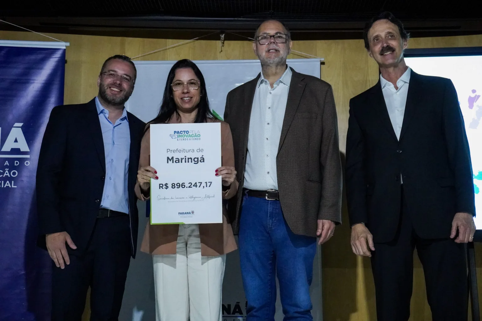 Maringa recebe R 896 mil em recursos do governo estadual para fortalecer acoes voltadas a tecnologia e inovacao