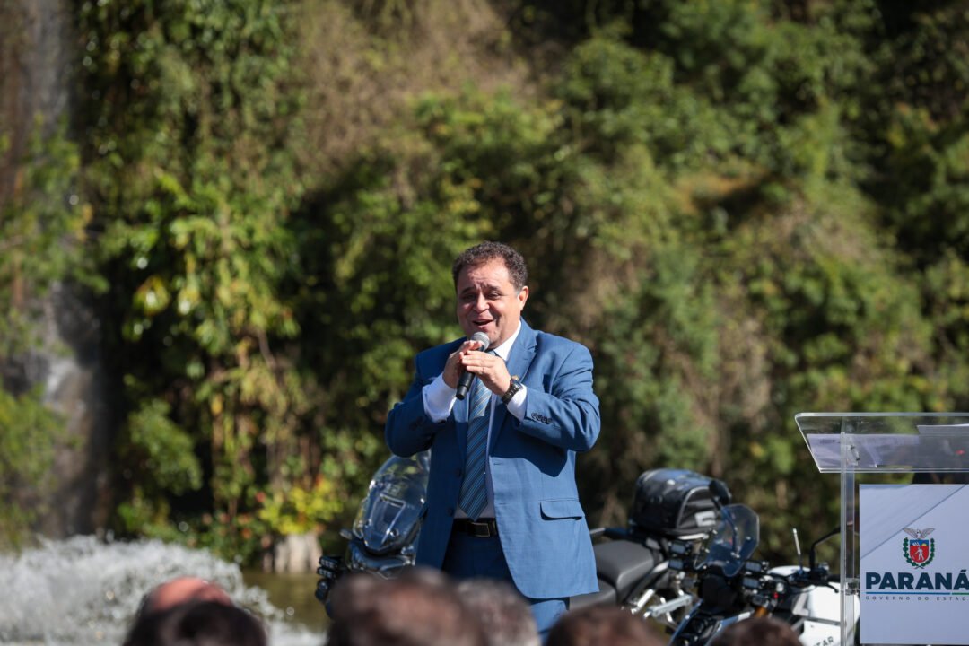Governador entrega 209 motos e 222 viaturas novas para a Polícia Militar; investimento de R$ 63 milhões 18 20250617 agb veiculos pm 16