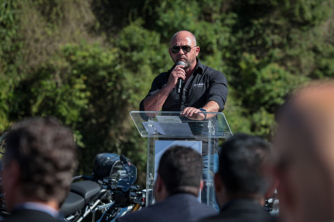 Governador entrega 209 motos e 222 viaturas novas para a Polícia Militar; investimento de R$ 63 milhões 21 20250617 agb veiculos pm 24