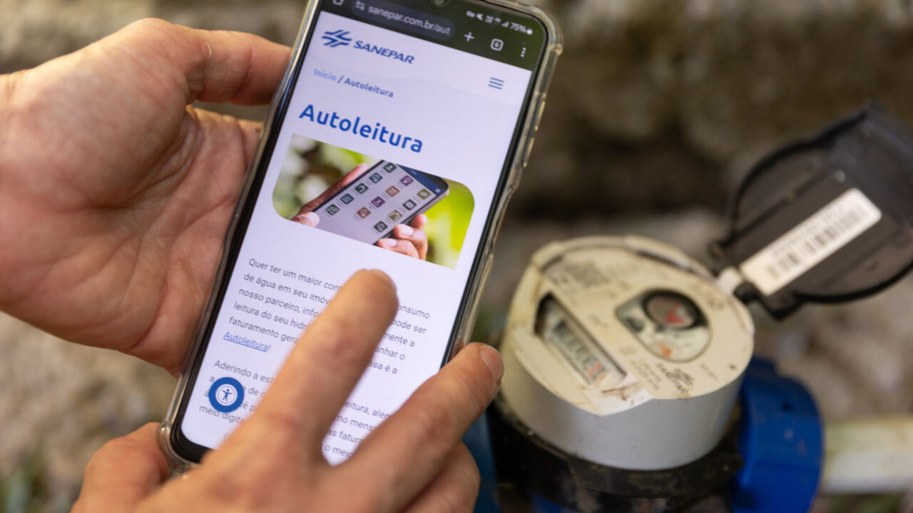 autoleitura do hidrômetro