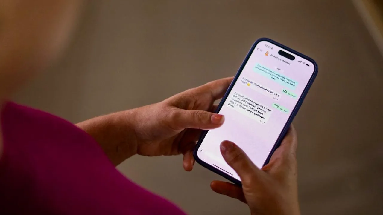 Chatbot no WhatsApp para emissão de carnês do IPTU