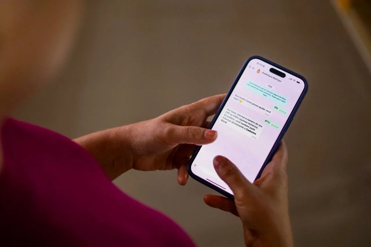 Chatbot no WhatsApp para emissão de carnês do IPTU