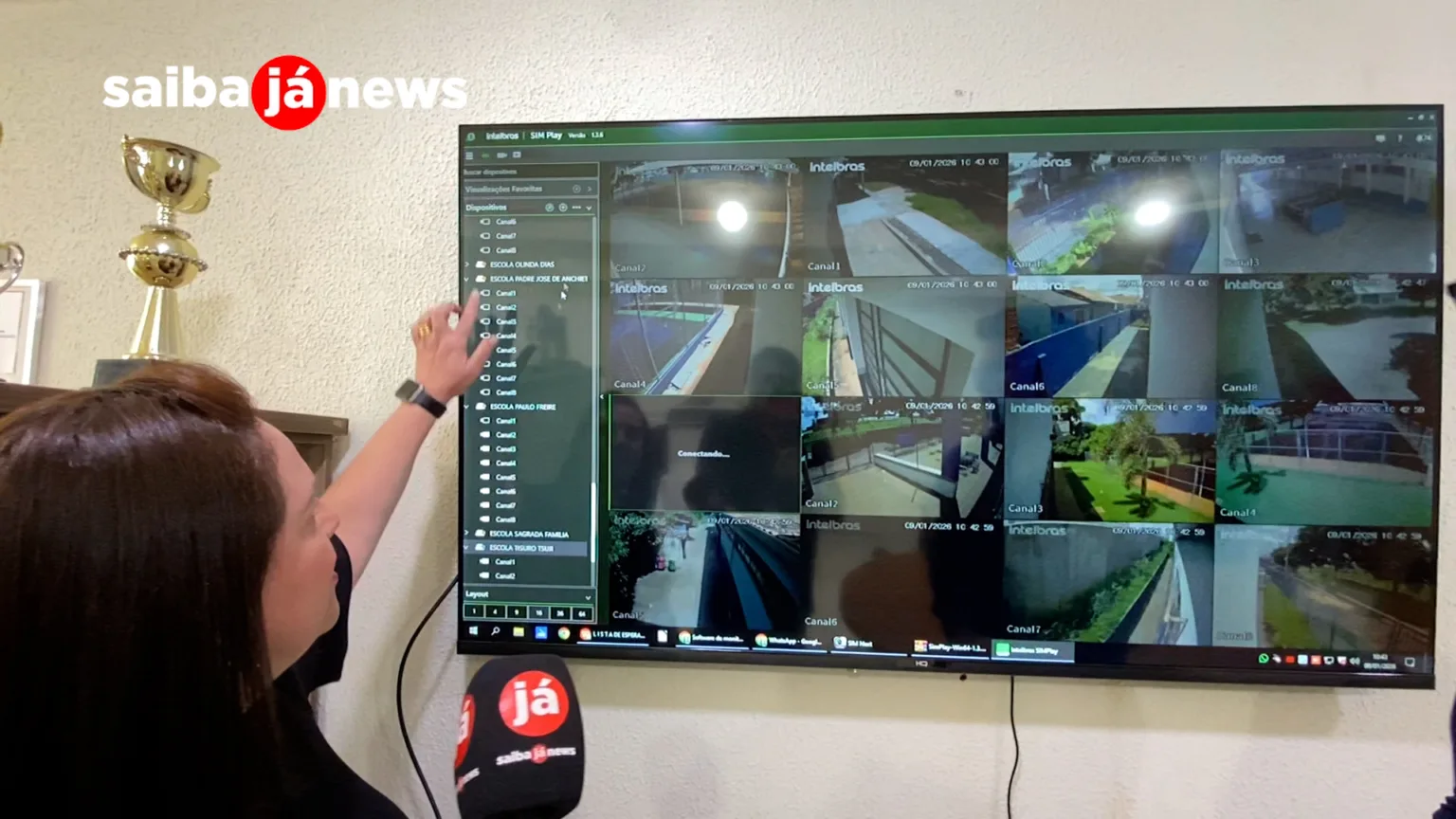 Prefeito de Sarandi veta projeto de vereadora e reportagem desmente falta de monitoramento nas escolas municipais