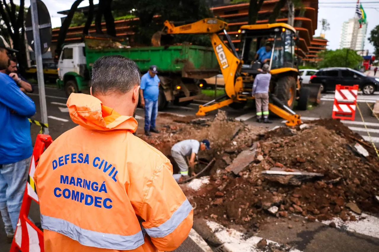 Recuperação de galeria pluvial