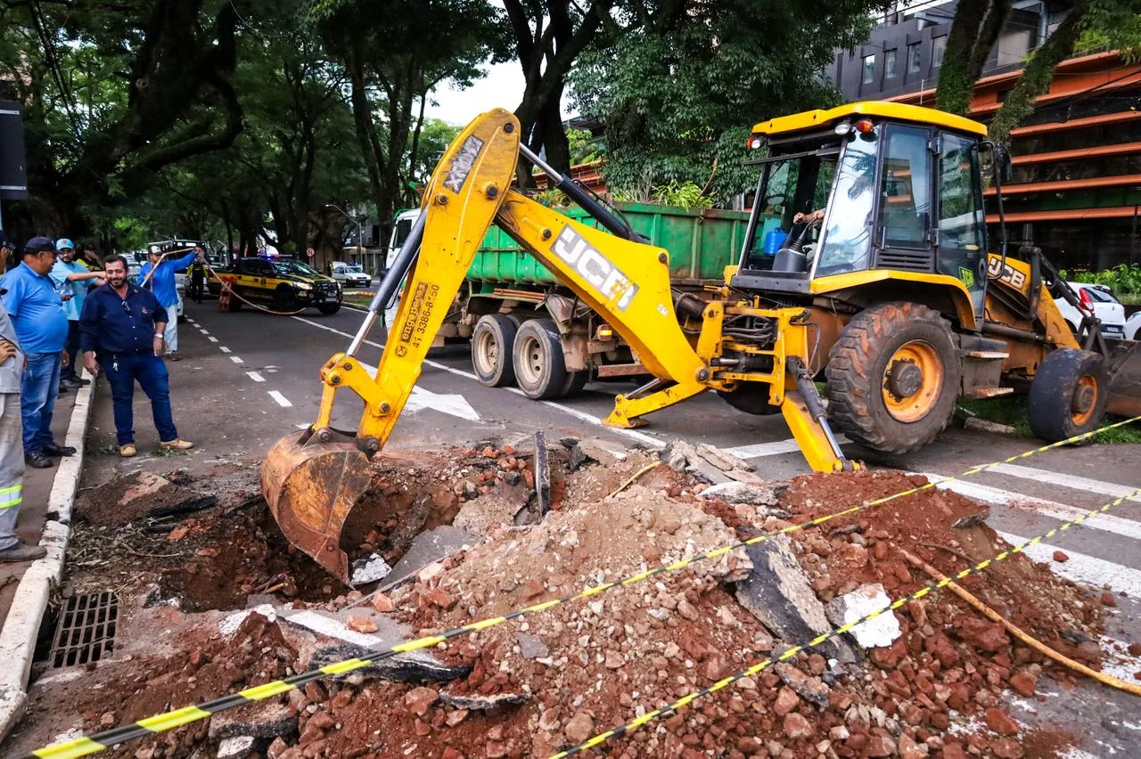 Recuperação de galeria pluvial