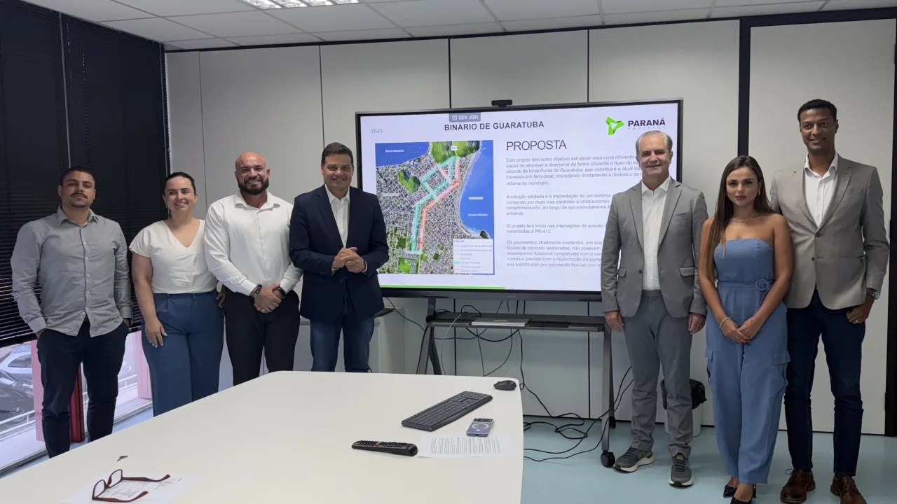 Com ponte na reta final, Governo do Estado projeta novo binário para Guaratuba