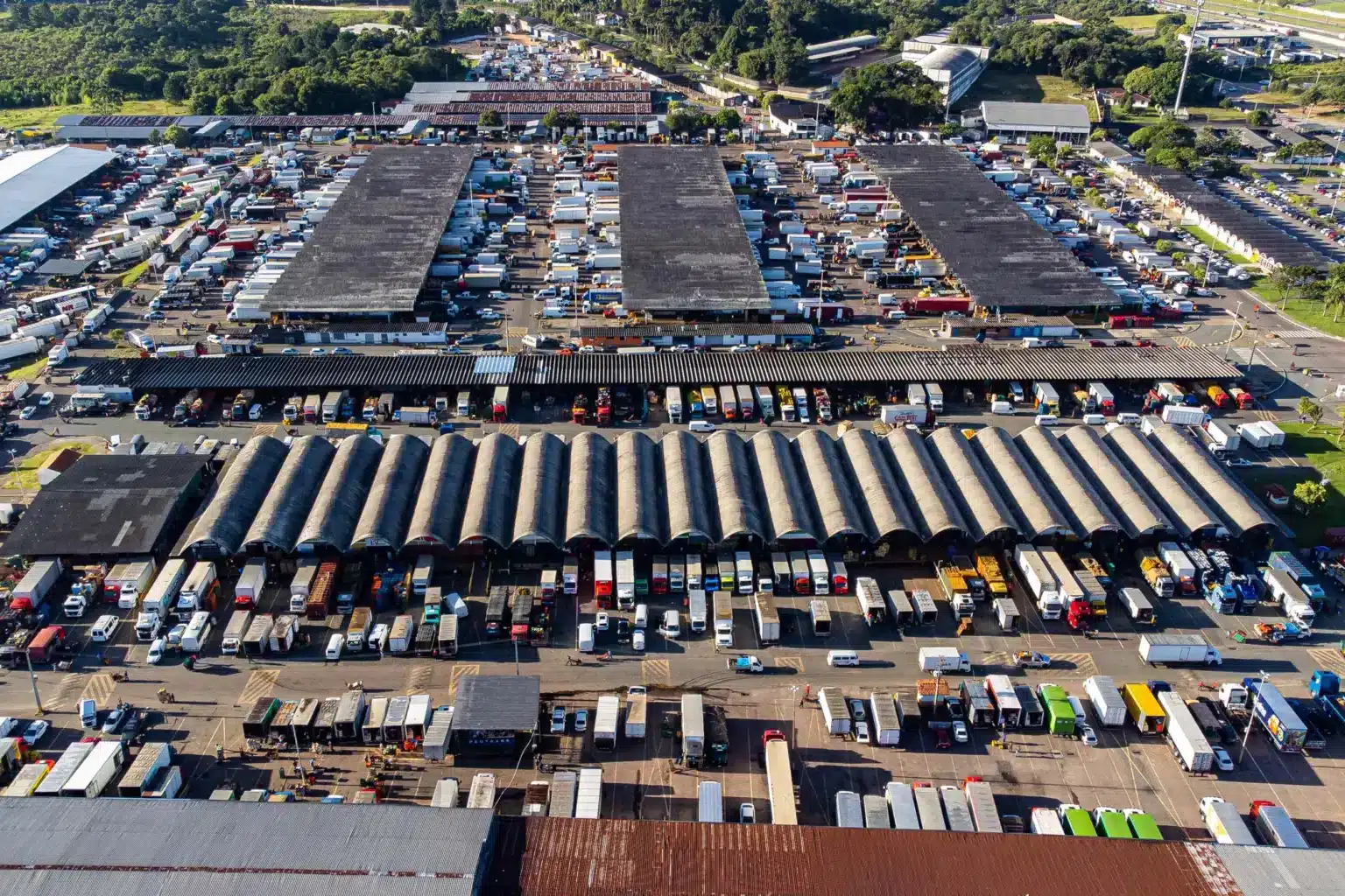 Central de Abastecimento Ceasa localizado no bairro Tatuquara em Curitiba