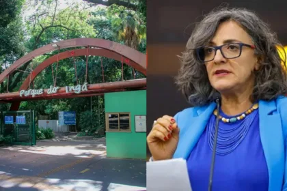 Parque do Inga e professora Ana Lucia