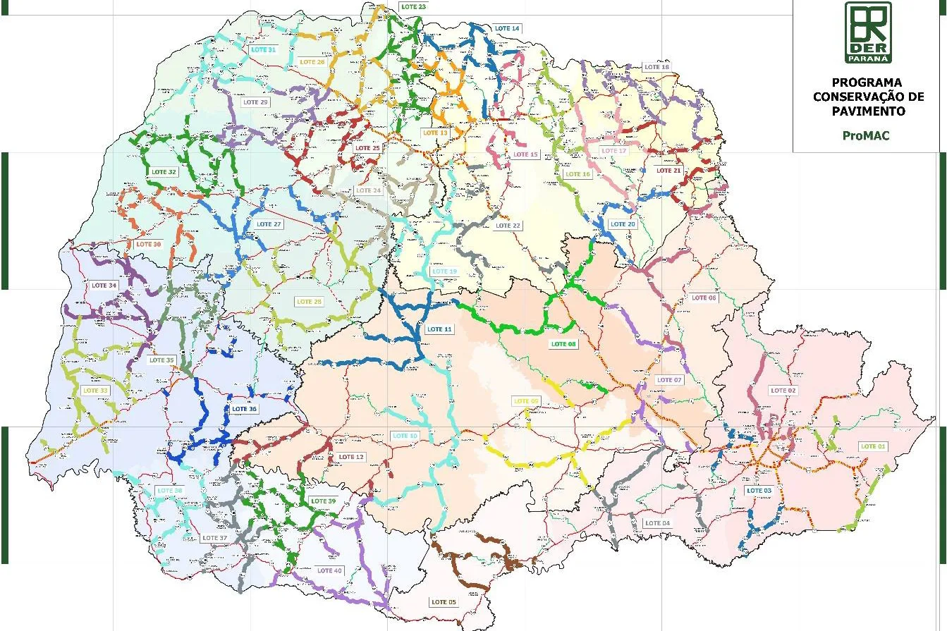 conservação do pavimento de rodovias
