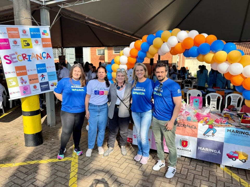 A edicao do ‘Maringa Cidadania tambem contou com o projeto ‘Diversao em Movimento realizado pela Secretaria da Crianca e do Adolescente