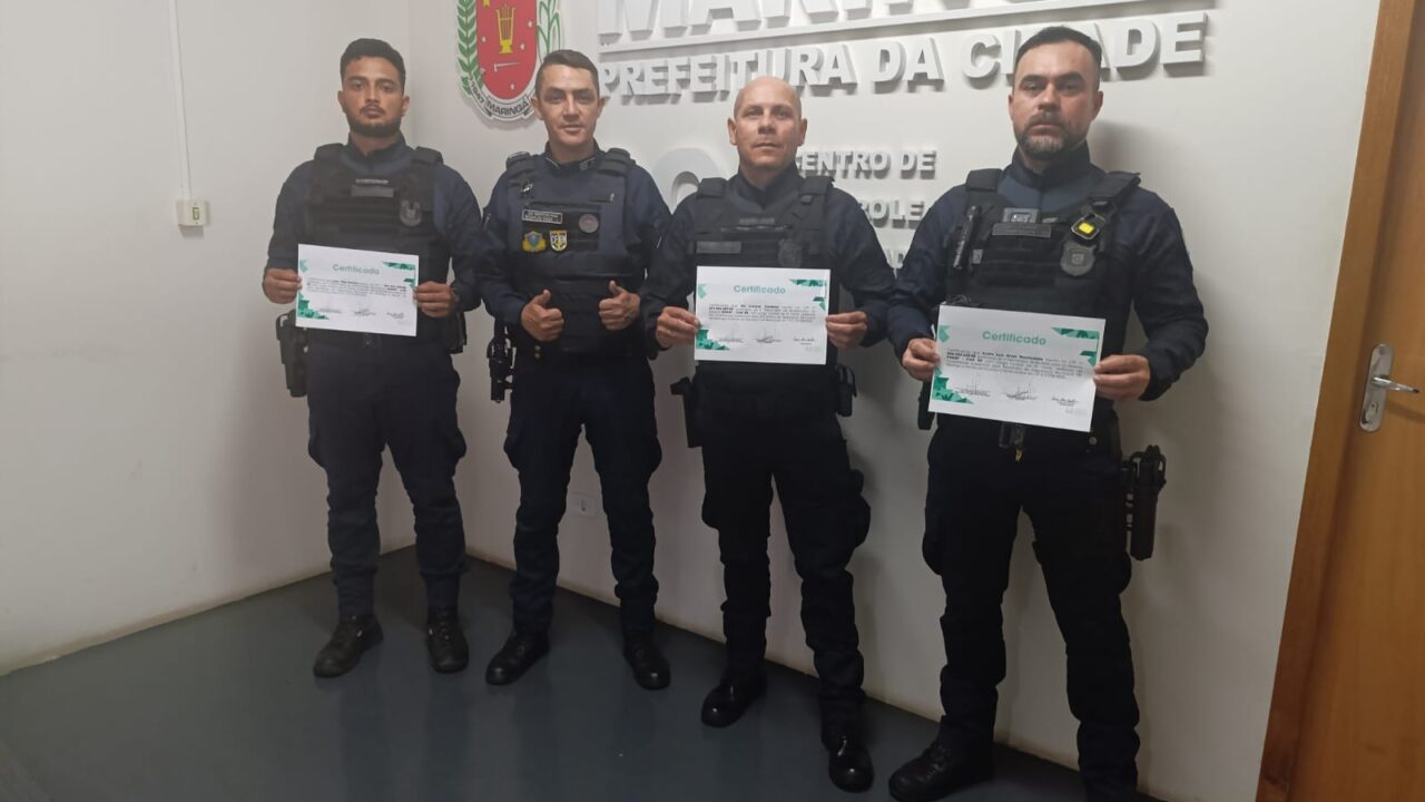 Agentes vão auxiliar na implantação do Sinesp-CAD no município litorâneo (Credito: Divulgação/PMM)
