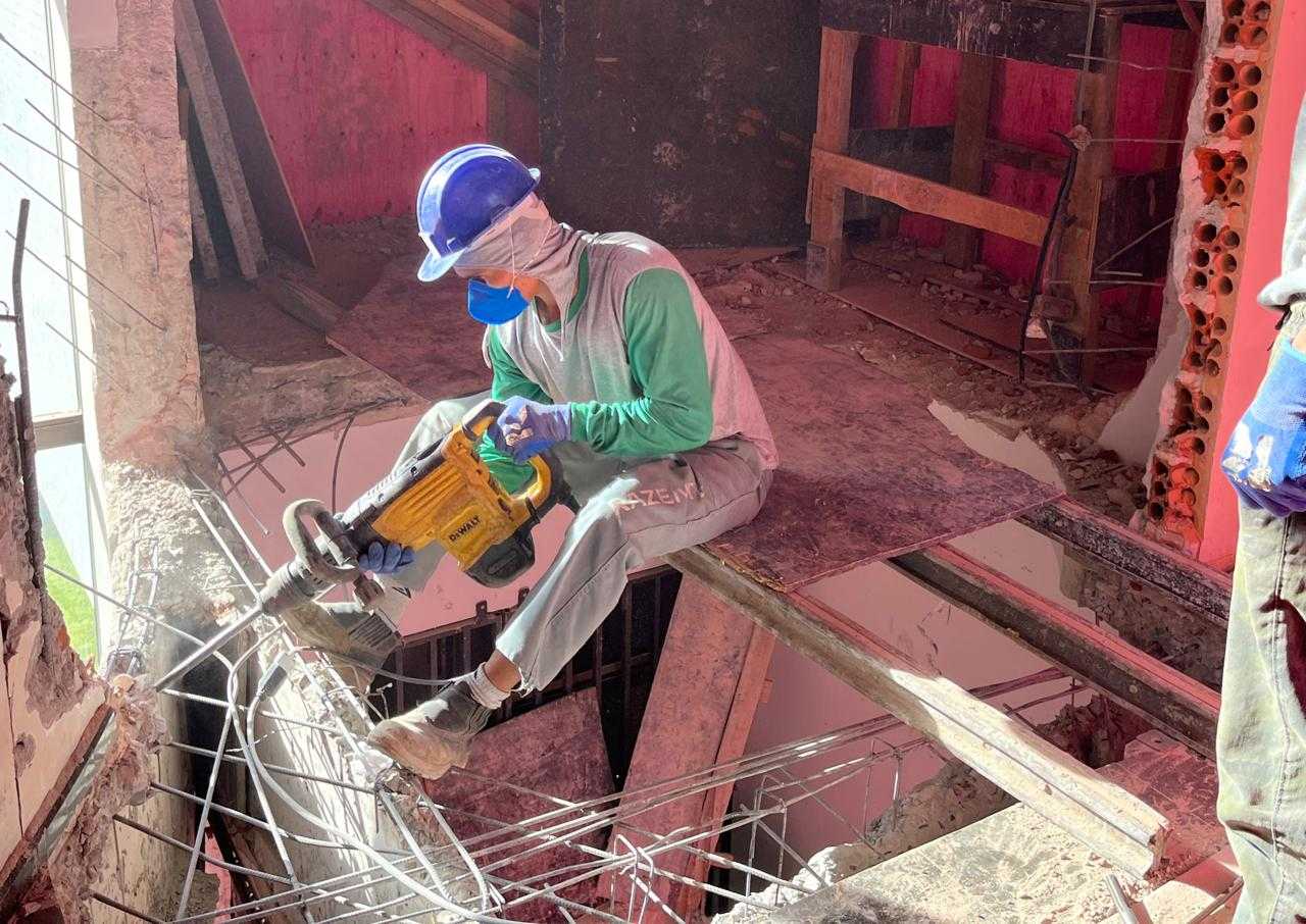 Câmara de Maringá acelera obra de ampliação e prorroga contrato para conclusão até novembro