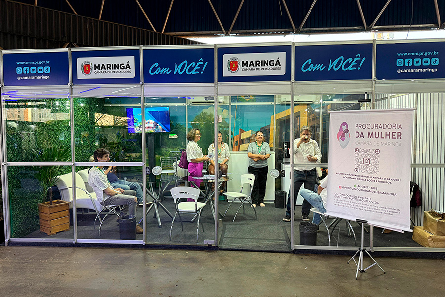 Camara de Maringa inicia seus atendimentos na 51a Expoinga 2