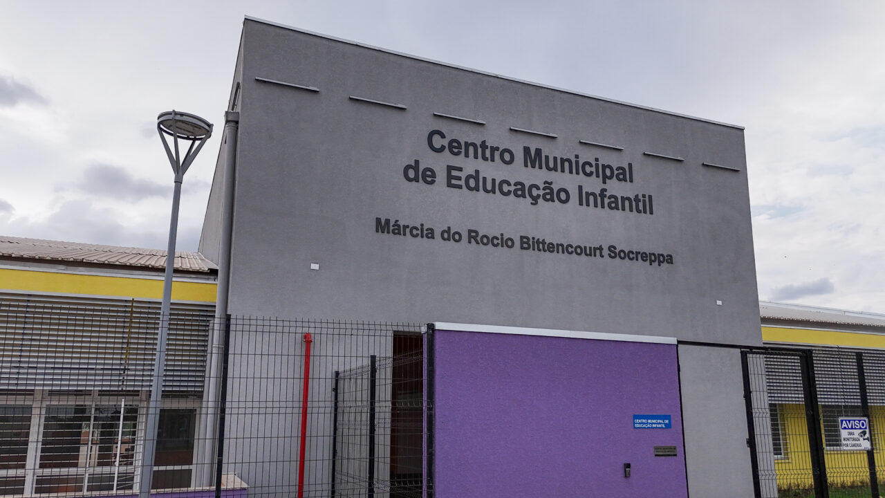 Centro Municipal de Educacao Infantil Cmei Marcia do Rocio Bittencourt Socreppa. Localizado no Loteamento Bom Jardim - Saiba Já News