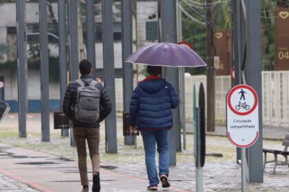Chuva em Curitiba PR