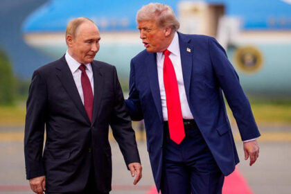 Encontro entre Donald Trump e Vladimir Putin no Alasca