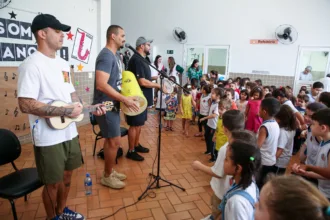 Escolas e Cmeis participam da maior mobilizacao musical do mundo