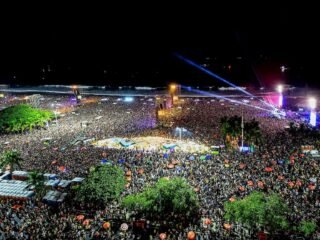 Show de Lady Gaga leva 2,1 milhões de pessoas para Copacabana