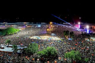 Show de Lady Gaga leva 2,1 milhões de pessoas para Copacabana