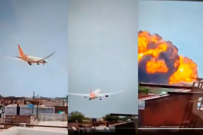 Indi Queda de Aviao em Ahmedabad