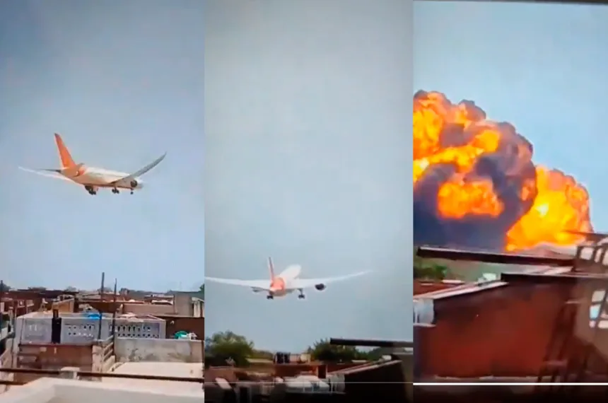 Indi Queda de Aviao em Ahmedabad