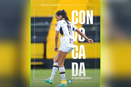 Talento de Maringá brilha no futebol feminino: Nathália, de 14 anos, convocada para a Seleção Brasileira!