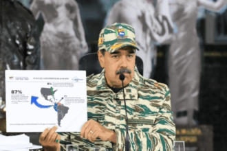 Presidente da Venezuela Nicolas Maduro Partido Socialista Unido esquerda - Saiba Já News