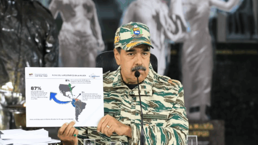 Presidente da Venezuela Nicolas Maduro Partido Socialista Unido esquerda - Saiba Já News