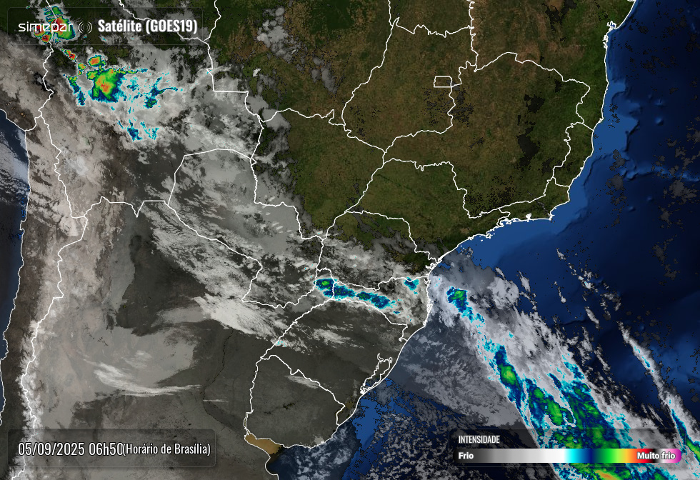 Radar do Sistema de Tecnologia e Monitoramento Ambiental do Parana SIMEPAR - Saiba Já News