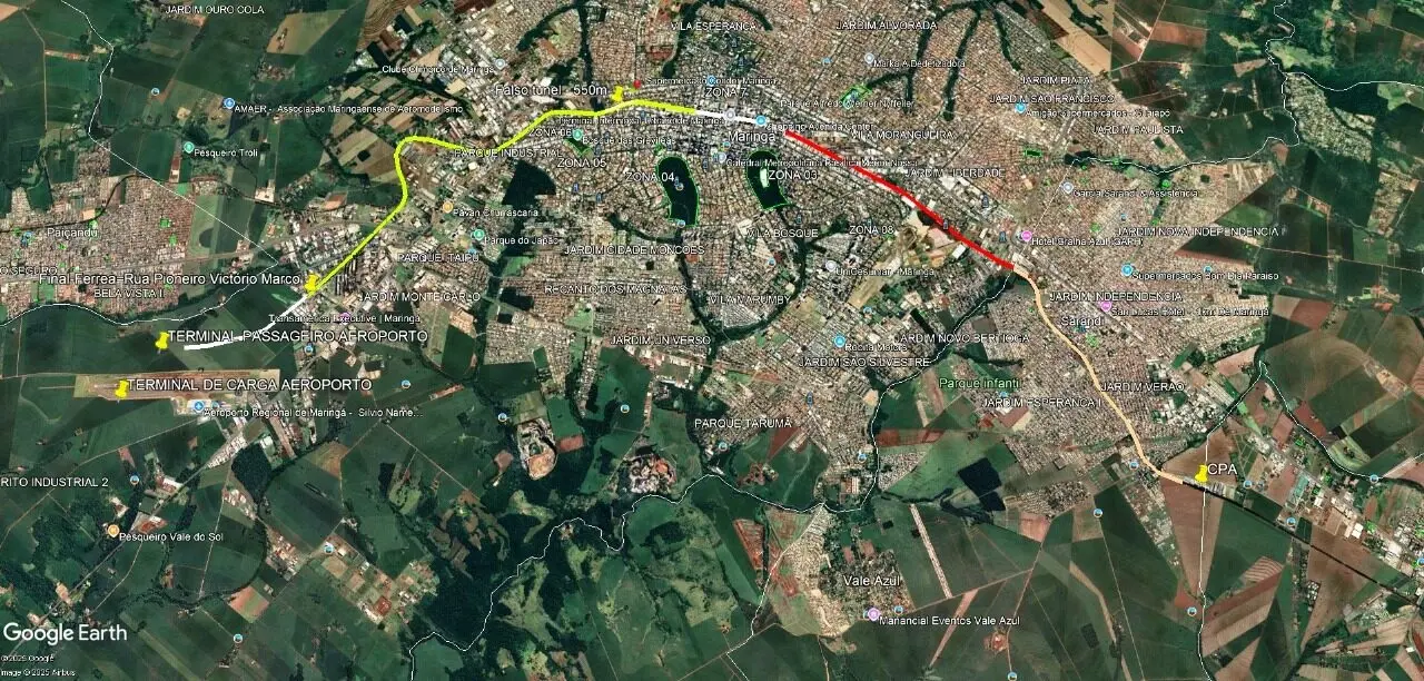 Rebaixamento da linha ferrea em Sarandi - Saiba Já News
