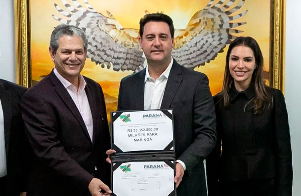 Silvio Barros Ratinho Junior e Maria Victoria - Saiba Já News