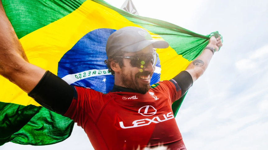 Surfista paranaense Yago Dora - Saiba Já News