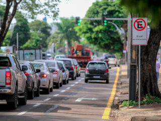 Maringá: Tráfego Mais Rápido com Terceira Faixa na Rua Paranaguá (Sentido Centro)